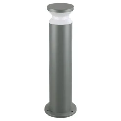 Lampioni Da Giardino-Ideal Lux Torre pt1 h60 lampioncino per esterno giardino antracite ip44
