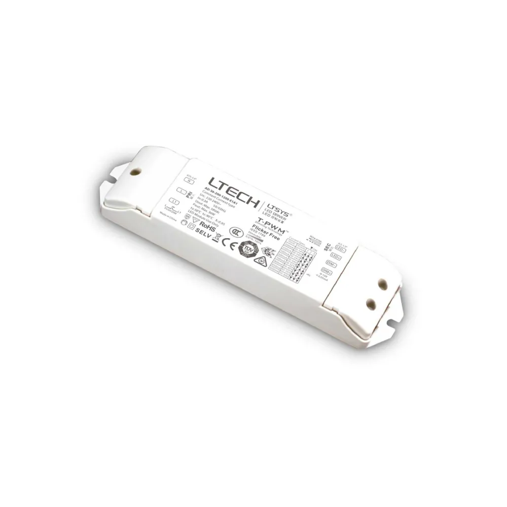 Strisce Led-Ideal Lux Trasformatore 36w dimmerabile dali push per strip led 24v ip20