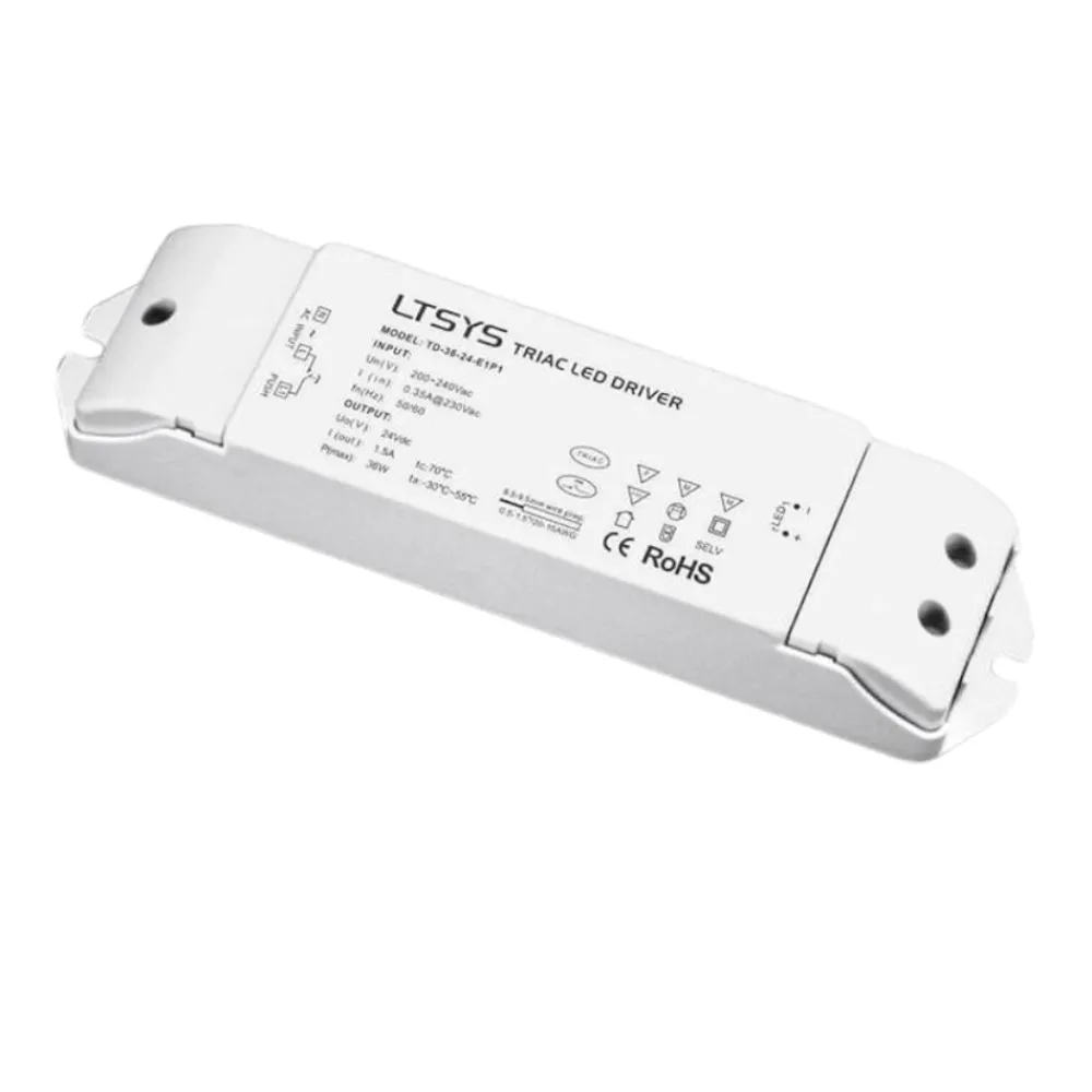 Strisce Led-Gea Luce Trasformatore 36w 24vdc dimmerabile 220-240vac 1,50 a