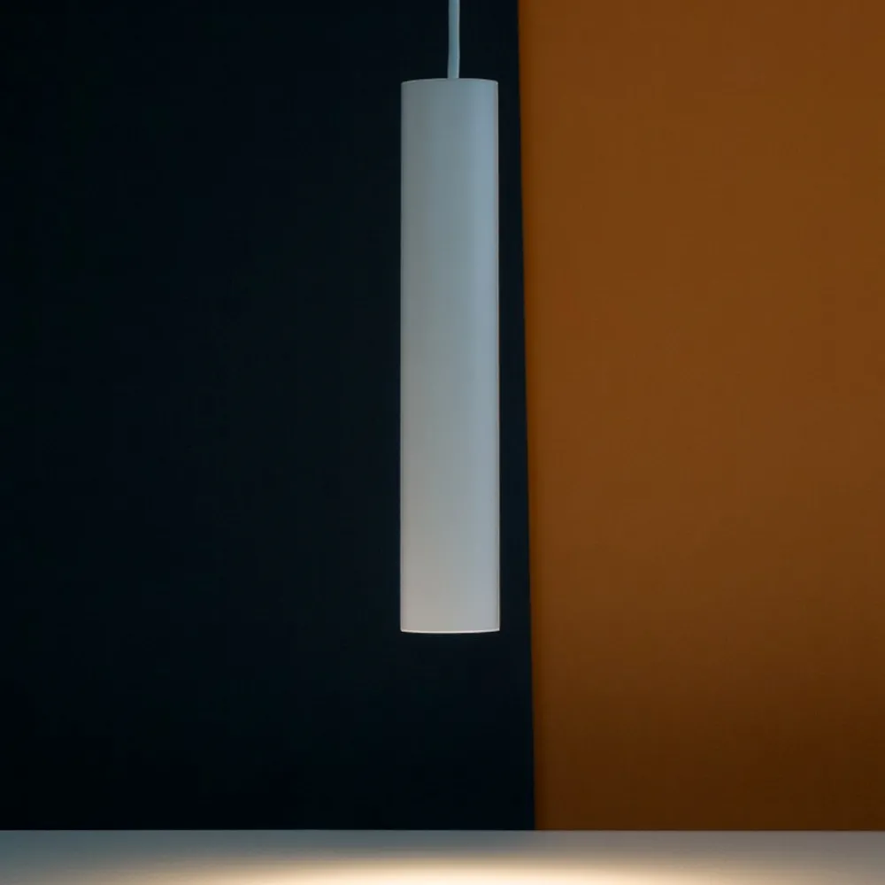 Lampade A Sospensione-Ideal Lux Tube sp d4 lampada a sospensione led 11w 3000k bianco