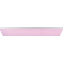Plafoniere Moderne-Eglo Turcona plafoniera da cucina 120x30 dimmerabile smart controllo remoto app led rgb da 2700k a 6500k