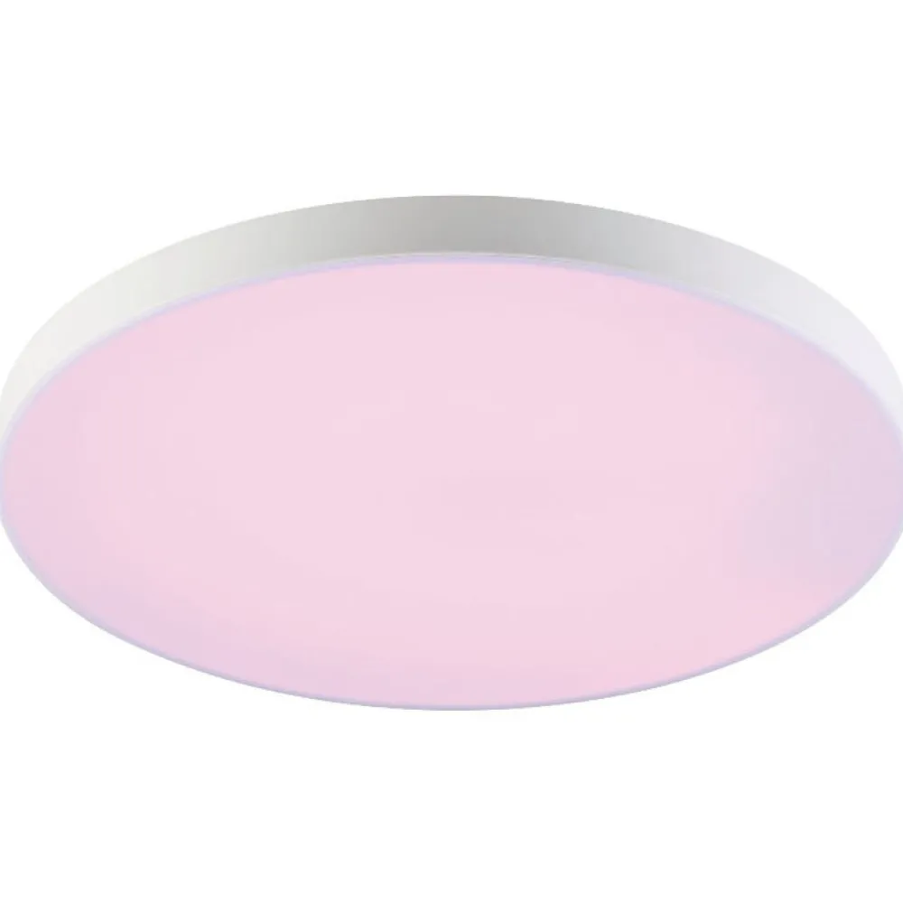 Plafoniere Moderne-Eglo Turcona plafoniera led smart rgb da 2700k a 6500k controllo remoto app