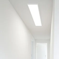 Plafoniere Moderne-Eglo Turcona plafoniera led 120x30 38w tricolor rettangolare