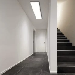 Plafoniere Moderne-Eglo Turcona plafoniera led 120x30 38w tricolor rettangolare
