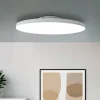 Plafoniere Moderne-Eglo Turcona z plafoniera moderna tonda led rgb da 2700k a 6500k controllo remoto app