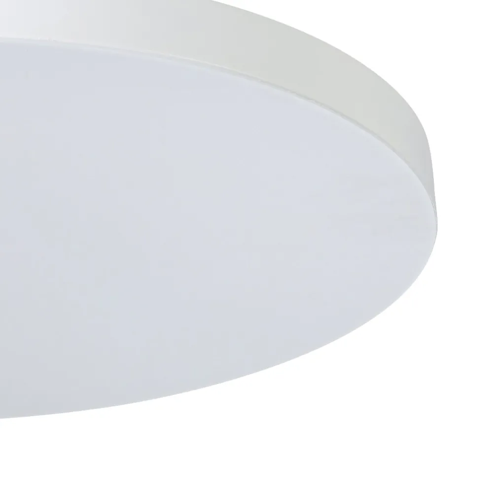 Plafoniere Moderne-Eglo Turcona z plafoniera moderna tonda led rgb da 2700k a 6500k controllo remoto app