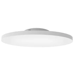 Plafoniere Moderne-Eglo Turcona z plafoniera moderna tonda led rgb da 2700k a 6500k controllo remoto app