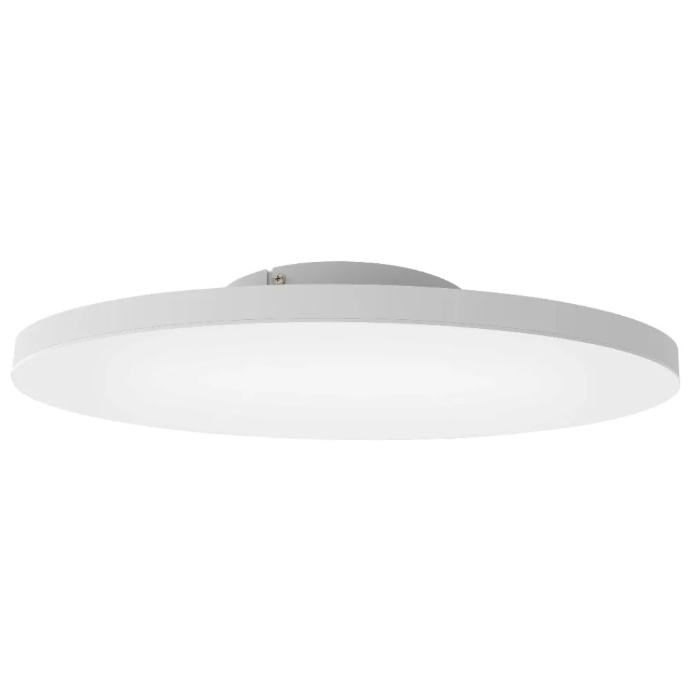 Plafoniere Moderne-Eglo Turcona z plafoniera moderna tonda led rgb da 2700k a 6500k controllo remoto app