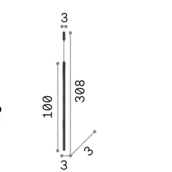 Lampade A Sospensione-Ideal Lux Ultrathin sp d100 round dali-push led 11,5 3000k lampada a sospensione