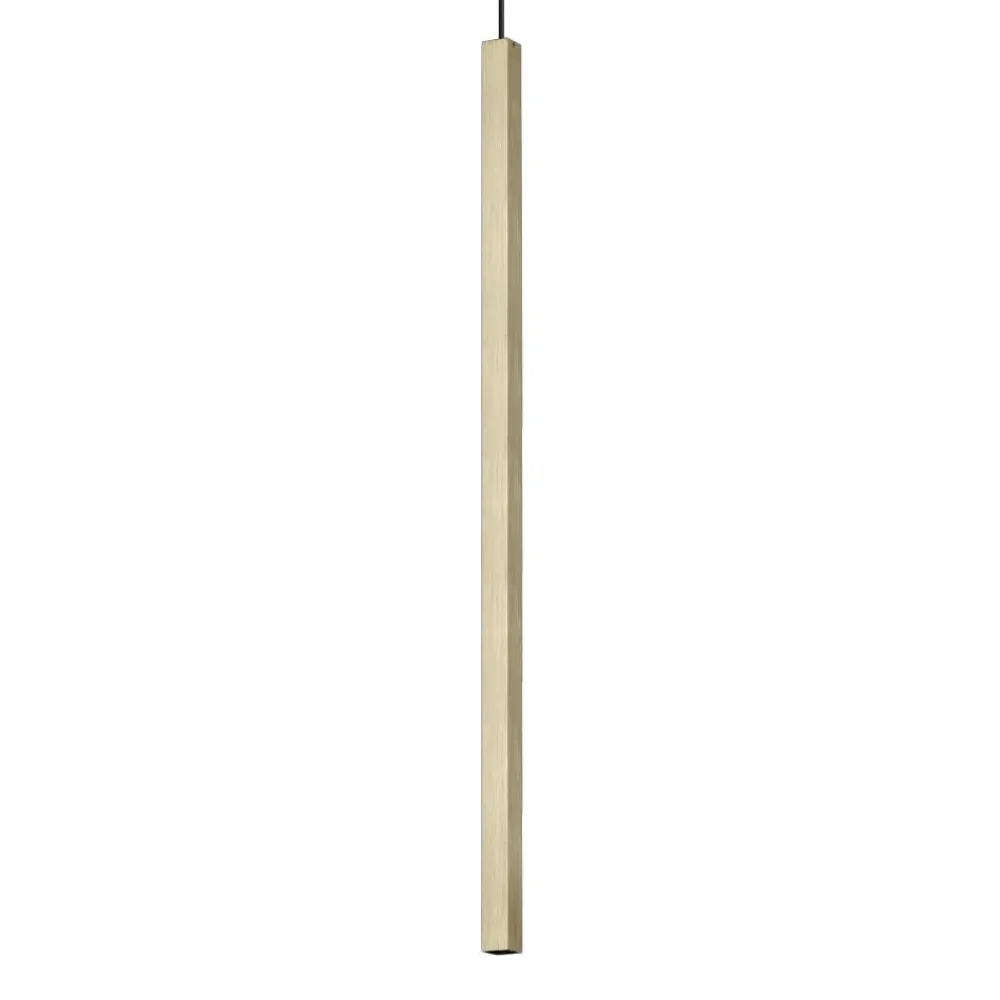 Lampade A Sospensione-Ideal Lux Ultrathin sp d100 squadra lampada a sospensioneoro per comodino