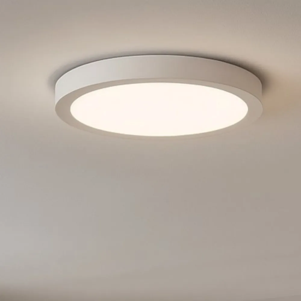 Plafoniere Moderne-Ideal Lux Universal pl d22 round 3000k plafoniera da cucina 18w bianca tonda