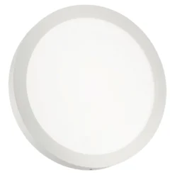 Plafoniere Moderne-Ideal Lux Universal pl d22 round 3000k plafoniera da cucina 18w bianca tonda