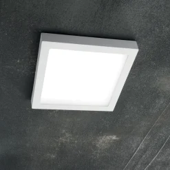 Plafoniere Moderne-Ideal Lux Universal pl d30 square plafoniera per cucina 24w 3000k bianca