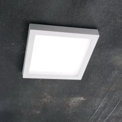 Plafoniere Moderne-Ideal Lux Universal pl d40 square plafoniera led 36w 3000k bianca quadrata