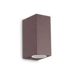 Applique Da Esterno-Ideal Lux Up ap2 applique da esterno ip44 coffee luce sopra e sotto