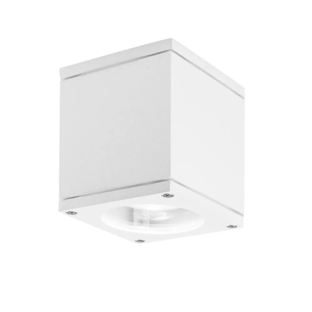 Plafoniere Da Esterno-Perenz Illuminazione Up perenz faretto per balcone esterno bianco ip65 gx53