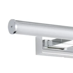 Applique Da Bagno-Eglo Vadumi applique per specchio da bagno colore cromo led 4000k ip44