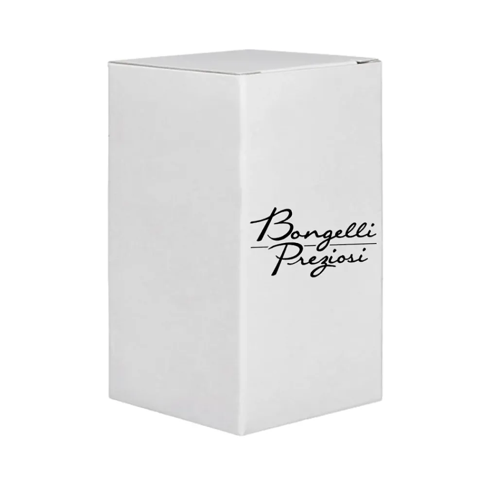 Soprammobili Moderni-Bongelli Preziosi Vaso soprammobile nero argento design moderno ophis