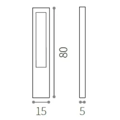 Lampioni Da Giardino-Ideal Lux Vega paletto lampione da giardino ip44 marrone
