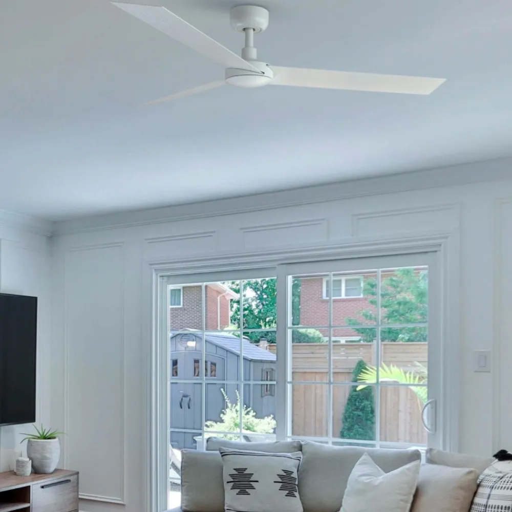 Ventilatori Da Soffitto-Selezionato da Mazzolaluce Ventilatore a pale bianco da soffitto 28mq