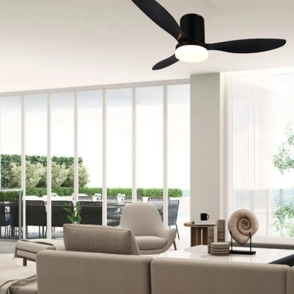 Ventilatori Da Soffitto-Selezionato da Mazzolaluce Ventilatore a pale con luce da soffitto con telecomando