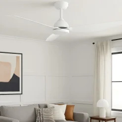 Ventilatori Da Soffitto-Selezionato da Mazzolaluce Ventilatore a pale da soffitto con luce bianco 20mq con telecomando