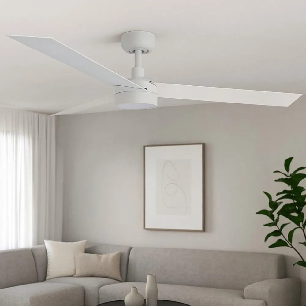 Ventilatori Da Soffitto-Selezionato da Mazzolaluce Ventilatore a pale da soffitto 28mq con luce silenzioso