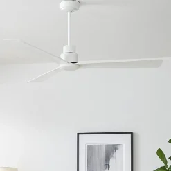 Ventilatori Da Soffitto-Selezionato da Mazzolaluce Ventilatore a pale 18mq da soffitto bianco con telecomando