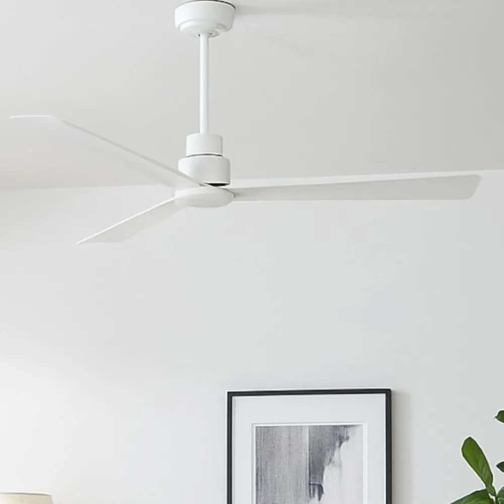 Ventilatori Da Soffitto-Selezionato da Mazzolaluce Ventilatore a pale 18mq da soffitto bianco con telecomando
