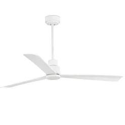 Ventilatori Da Soffitto-Selezionato da Mazzolaluce Ventilatore a pale 18mq da soffitto bianco con telecomando