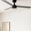 Ventilatori Da Soffitto-Selezionato da Mazzolaluce Ventilatore a pale nero da soffitto con luce 28mq