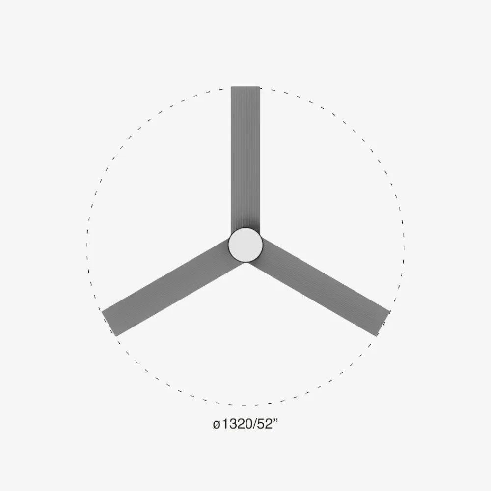 Ventilatori Da Soffitto-Selezionato da Mazzolaluce Ventilatore a pale nero da soffitto con luce 28mq