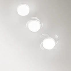 Ventilatori Da Soffitto-Selezionato da Mazzolaluce Ventilatore a plafoniera con telecomando bianco da soffitto con luce 20mq