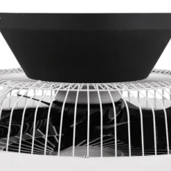 Ventilatori Da Soffitto-Selezionato da Mazzolaluce Ventilatore a plafoniera da soffitto nero silenzioso con luce