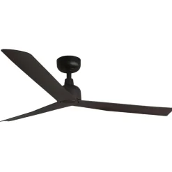Ventilatori Da Soffitto-Selezionato da Mazzolaluce Ventilatore a soffitto da esterno 17mq a pale marrone