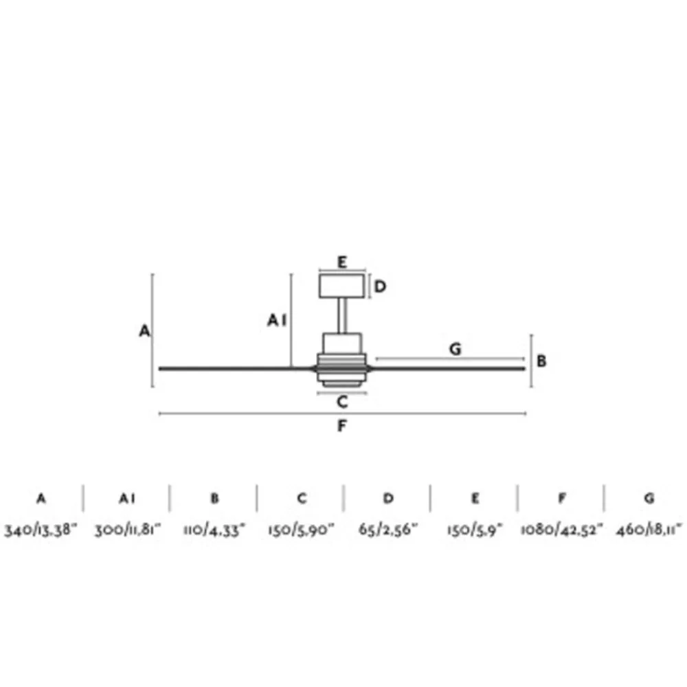 Ventilatori Da Soffitto-Selezionato da Mazzolaluce Ventilatore a soffitto 13mq pale di legno pino