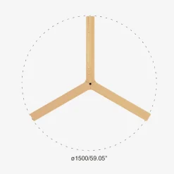 Ventilatori Da Soffitto-Selezionato da Mazzolaluce Ventilatore a soffitto nero 28mq silenzioso pale di legno