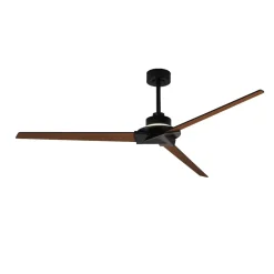 Ventilatori Da Soffitto-Selezionato da Mazzolaluce Ventilatore a soffitto nero per esterno con luce telecomando app 20mq