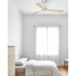 Ventilatori Da Soffitto-Selezionato da Mazzolaluce Ventilatore a soffitto pale di legno 28mq silenzioso