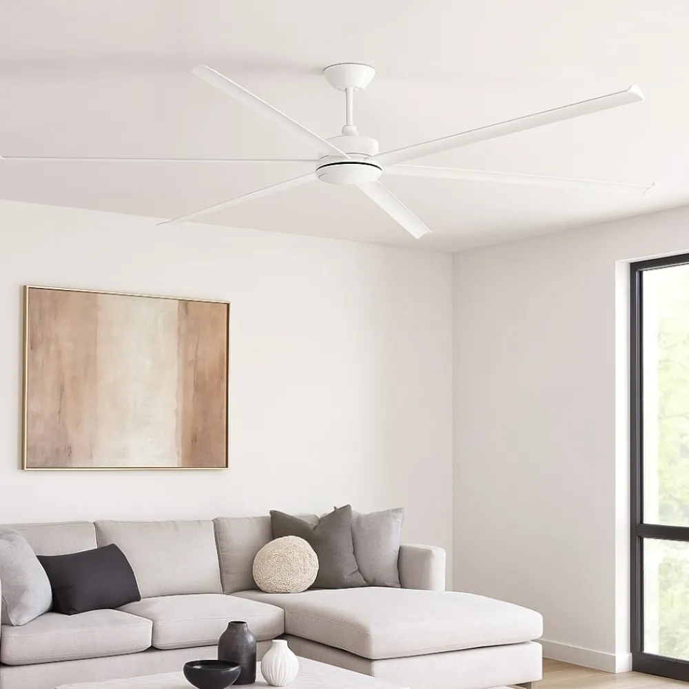 Ventilatori Da Soffitto-Selezionato da Mazzolaluce Ventilatore bianco da soffitto 39mq a pale