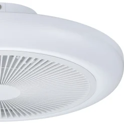 Ventilatori Da Soffitto-Eglo Ventilatore con plafoniera ambienti 13-20mq led cct sayulita