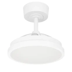 Ventilatori Da Soffitto-Eglo Ventilatore con plafoniera pale retraibili malpica led cct stanza 13mq