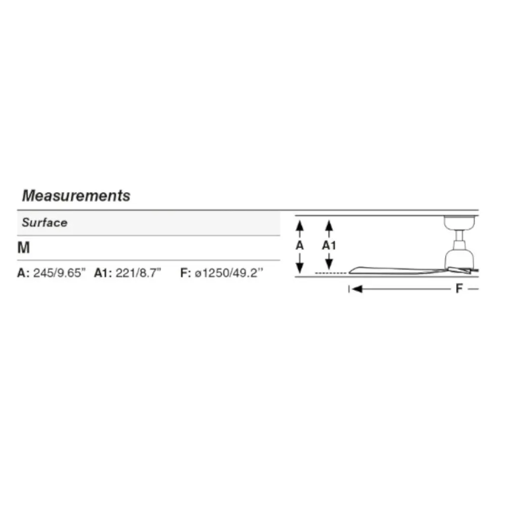 Ventilatori Da Soffitto-Selezionato da Mazzolaluce Ventilatore da esterno per soffitto ip44 nero e marrone smart app 28mq
