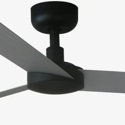 Ventilatori Da Soffitto-Selezionato da Mazzolaluce Ventilatore da soffitto a pale nero grigio 28mq silenzioso