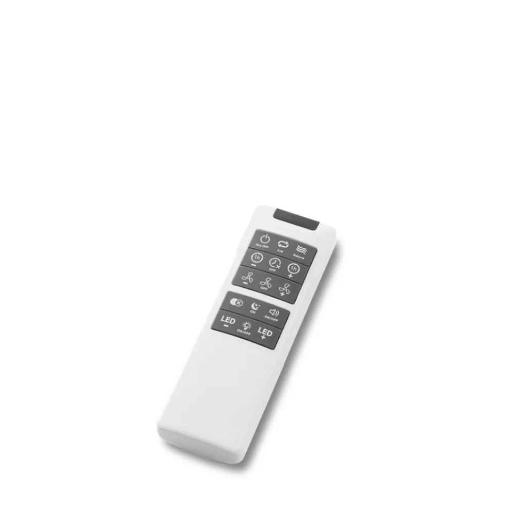 Ventilatori Da Soffitto-Selezionato da Mazzolaluce Ventilatore da soffitto bianco bianco 20mq con luce e telecomando