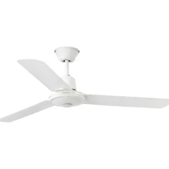 Ventilatori Da Soffitto-Selezionato da Mazzolaluce Ventilatore da soffitto bianco 17mq con pale
