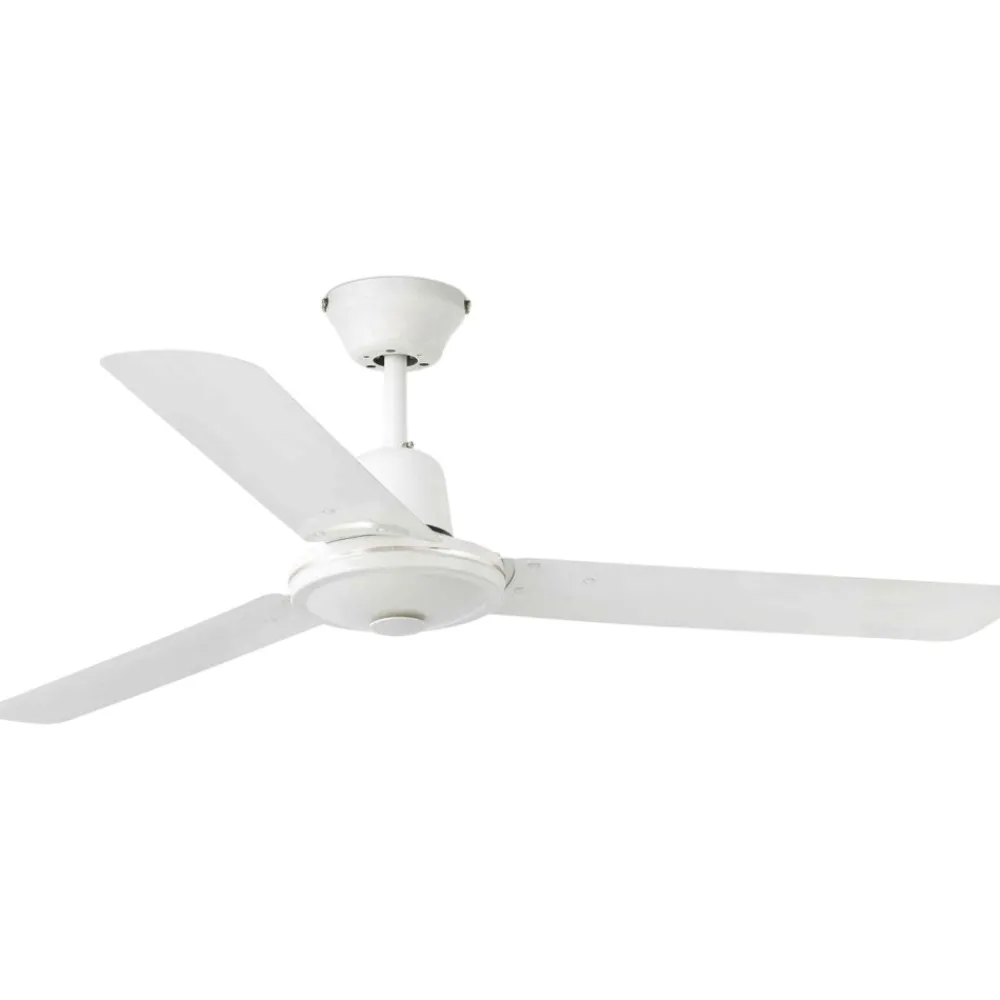 Ventilatori Da Soffitto-Selezionato da Mazzolaluce Ventilatore da soffitto bianco 17mq con pale