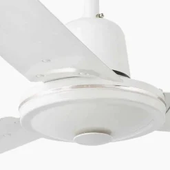Ventilatori Da Soffitto-Selezionato da Mazzolaluce Ventilatore da soffitto bianco 17mq con pale