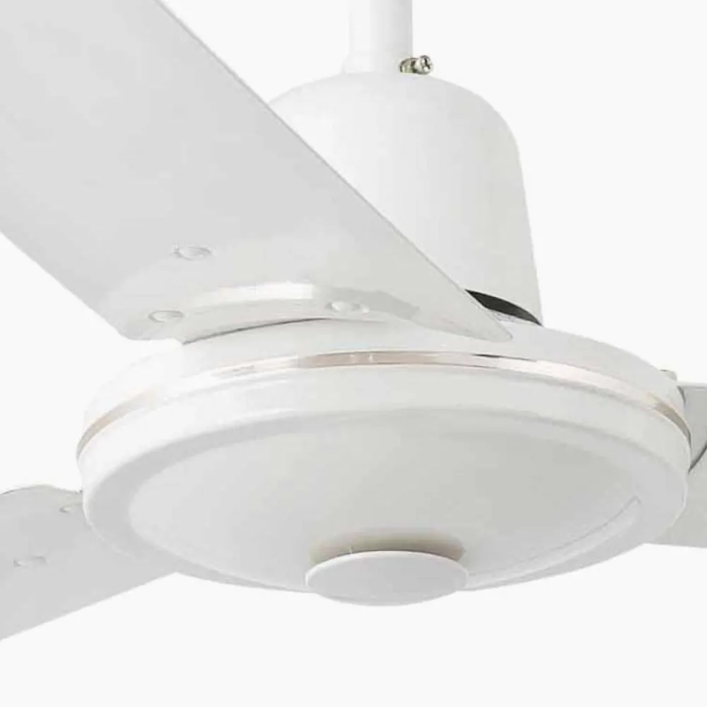 Ventilatori Da Soffitto-Selezionato da Mazzolaluce Ventilatore da soffitto bianco 17mq con pale