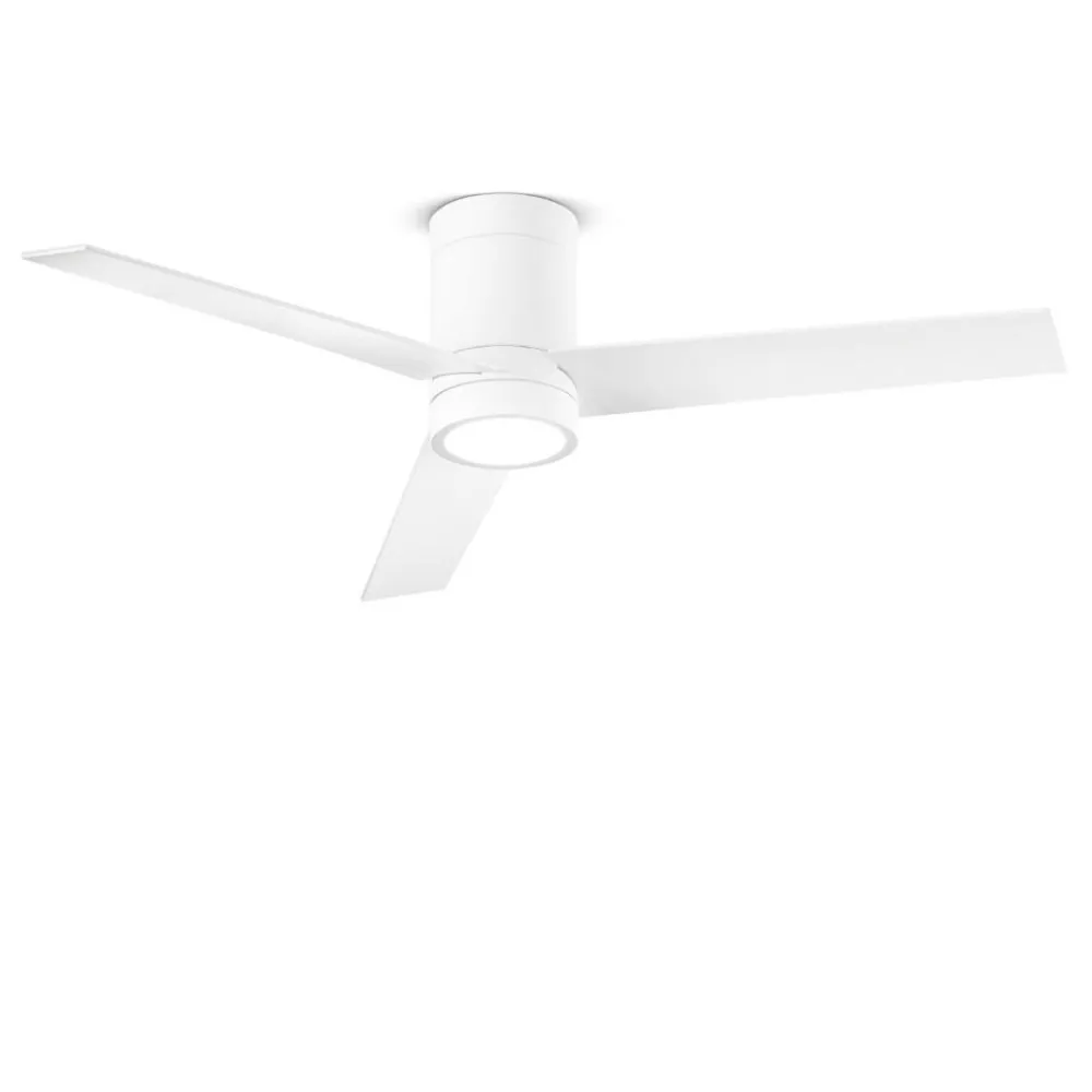 Ventilatori Da Soffitto-Selezionato da Mazzolaluce Ventilatore da soffitto bianco a pale 20mq con luce e telecomando
